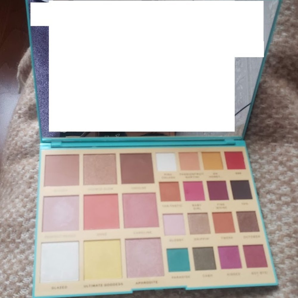 Revolution x Rachel Leary Ultimate Goddess Face And Eyeshadow Palette